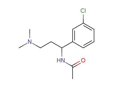 N-[1-(3-chloro-phenyl)-3-dimethylamino-propyl]-acetamide