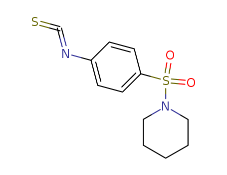 Piperidine,1-[(4-isothiocyanatophenyl)sulfonyl]-  CAS NO.7356-55-0