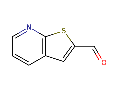 Thieno[2,3-b]pyridine-2-carboxaldehyde cas  53174-98-4
