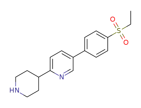 5-(4-ethanesulfonylphenyl)-1',2',3',4',5',6'-hexahydro-[2,4']bipyridinyl