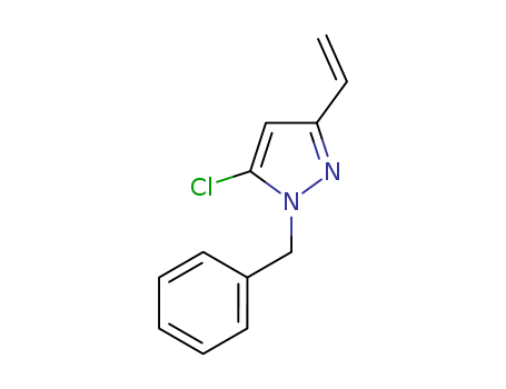 1-Benzyl-5-chloro-3-vinyl-1H-pyrazole