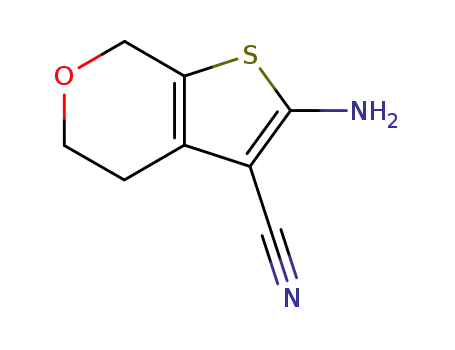 2-Amino-4,7-dihydro-5H-thieno[2,3-c]pyran-3-carbonitrile