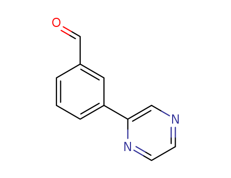 3-PYRAZIN-2-YLBENZALDEHYDE