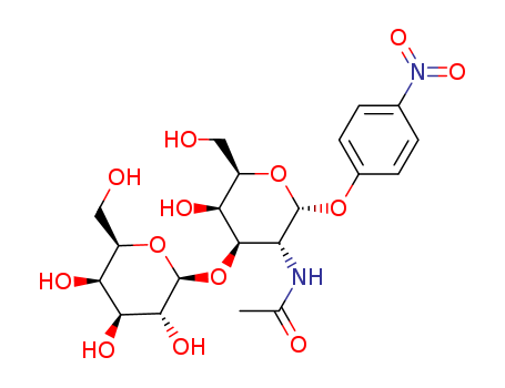 Best price/ 4-Nitrophenyl 2-acetaMido-2-deoxy-3-O-(β-D-galactopyranosyl)-α-D-galactopyranoside  CAS NO.59837-14-8
