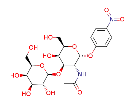 N-[(2R,3R,5R,6R)-5-hydroxy-6-(hydroxymethyl)-2-(4-nitrophenoxy)-4-[(2R,3R,4S,5R,6R)-3,4,5-trihydroxy-6-(hydroxymethyl)oxan-2-yl]oxyoxan-3-yl]acetamide