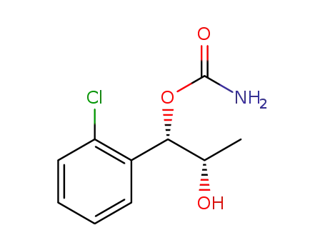 1-(2-chlorophenyl)-(S)-2-hydroxypropyl-(S)-1-carbamate