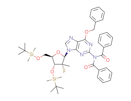 C<sub>44</sub>H<sub>56</sub>FN<sub>5</sub>O<sub>6</sub>Si<sub>2</sub>