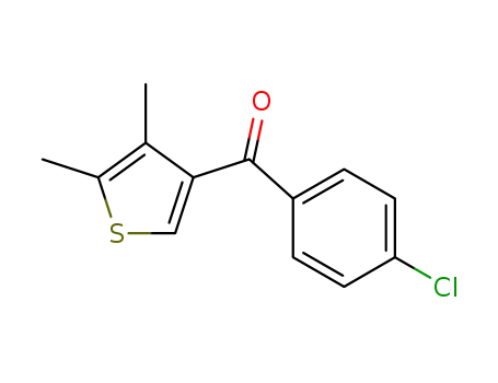 (4-chlorophenyl)(4,5-dimethylthiophen-3-yl)methanone