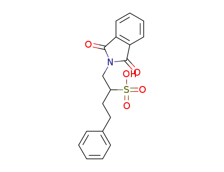 Molecular Structure of 1415355-24-6 (4-phenyl-1-phthalimidobutane-2-sulfonic acid)