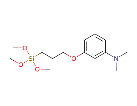 3-(m-N,N-dimethylaminophenyloxy)propyl-trimethoxy silane