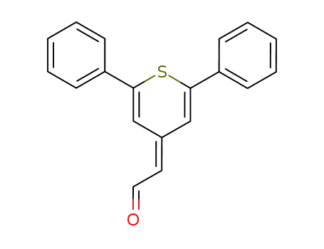 Acetaldehyde, (2,6-diphenyl-4H-thiopyran-4-ylidene)-