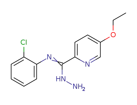 N-amino-N'-(2-chlorophenyl)-5-ethoxy-pyridine-2-carboxamidine