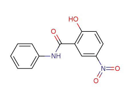 Molecular Structure of 2389-37-9 (2-hydroxy-5-nitro-N-phenylbenzamide)