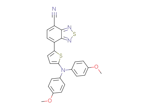 [5-(7-cyano-2,1,3-benzothiadiazol-4-yl)-thiophen-2-yl]-N,N-bis(4-methoxyphenyl)amine