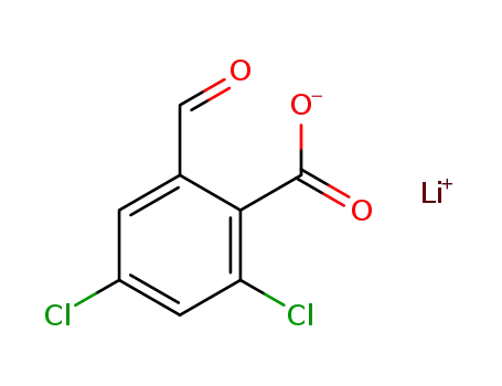 lithium 2,4-dichloro-6-formylbenzoate