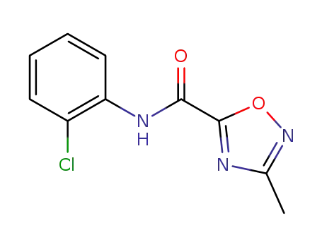 N-(2-chlorophenyl)-3-methyl-1,2,4-oxadiazole-5-carboxamide