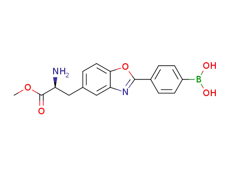 3-[2-(4-boronophenyl)benzoxazol-5-yl]alanine methyl ester