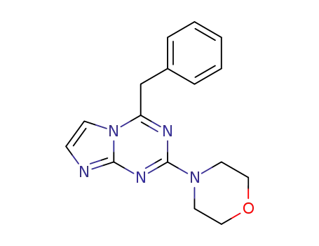 4-(4-benzylimidazo[1,2-a][1,3,5]triazin-2-yl)morpholine