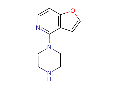 4-Piperazin-1-yl-furo[3,2-c]pyridine cas no. 81078-84-4 97%