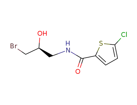 (S)-N-(3-bromo-2-hydroxypropyl)-5-chlorothiophene-2-carboxamide
