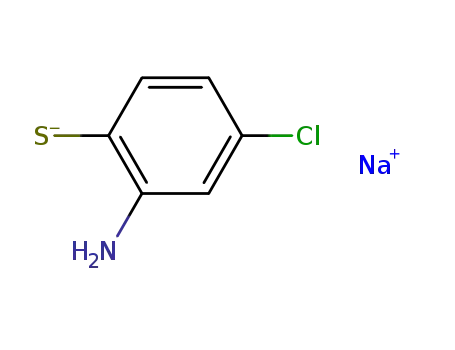 Benzenethiol, 2-amino-4-chloro-, monosodium salt