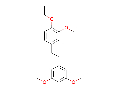 Molecular Structure of 1312835-42-9 (4-[2-(3,5-dimethoxyphenyl)ethyl]-1-ethoxy-2-methoxybenzene)