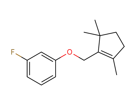 1-fluoro-3-((2,5,5-trimethylcyclopent-1-enyl)methoxy)benzene