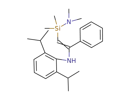 N-(2-((dimethylamino)dimethylsilyl)-1-phenylvinyl)-2,6-diisopropylbenzenamine