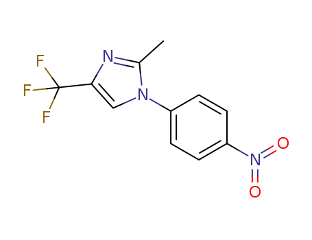 C<sub>11</sub>H<sub>8</sub>F<sub>3</sub>N<sub>3</sub>O<sub>2</sub>