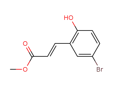 (E)-methyl 5’-bromo-2’-hydroxycinnamate