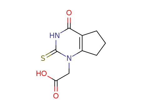 2,3,4,5,6,7-hexahydro-4-oxo-2-thioxo-1H-CyclopentapyriMidine-1-acetic acid