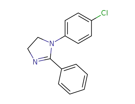Molecular Structure of 50437-74-6 (2-phenyl-1-(4-chlorophenyl)-4,5-dihydro-1H-imidazole)
