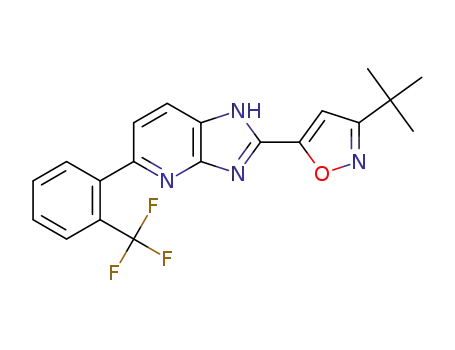 2-(3-tert-butyl-isoxazol-5-yl)-5-(2-trifluoromethyl-phenyl)-1H-imidazo[4,5-b]pyridine