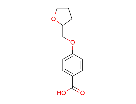 Molecular Structure of 565194-75-4 (4-(TETRAHYDRO-FURAN-2-YLMETHOXY)-BENZOIC ACID)