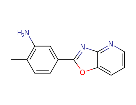 2-METHYL-5-OXAZOLO[4,5-B]PYRIDIN-2-YL-PHENYLAMINE