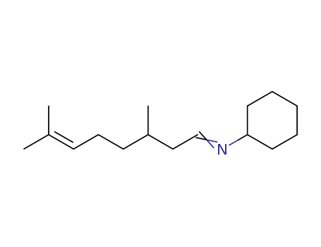 N- (3,7- 디메틸 -6- 옥텐 -1- 일리 덴) 시클로 헥실 아민