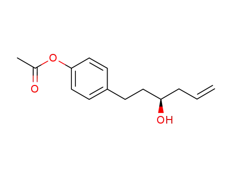 (S)-4-(3-hydroxyhex-5-enyl)phenyl acetate