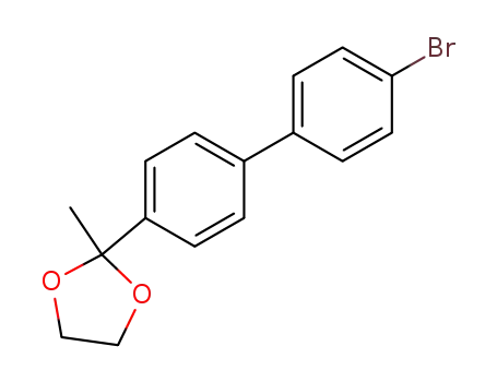 anhydrous 2-(4'-bromo[1,1'-biphenyl]-4-yl)-2-methyl-1,3-dioxolane