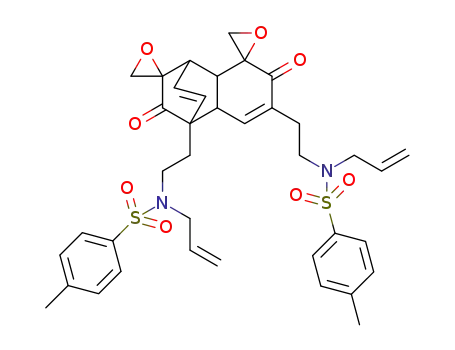 C<sub>38</sub>H<sub>42</sub>N<sub>2</sub>O<sub>8</sub>S<sub>2</sub>