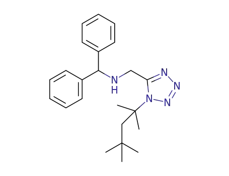 benzhydryl-[1-(1,1,3,3-tetramethylbutyl)-1H-tetrazol-5-ylmethyl]amine