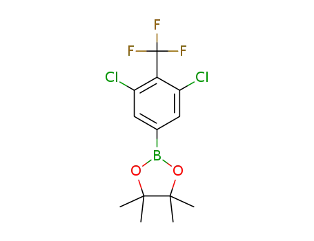 2-(3,5-dichloro-4-(trifluoromethyl)phenyl)-4,4,5,5-tetramethyl-1,3,2-dioxaborolane