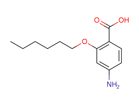 Benzoic acid,4-amino-2-(hexyloxy)- cas  24397-14-6