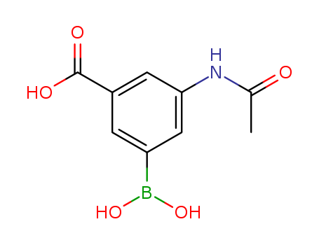 3-Acetamido-5-(dihydroxyboryl)benzoic acid