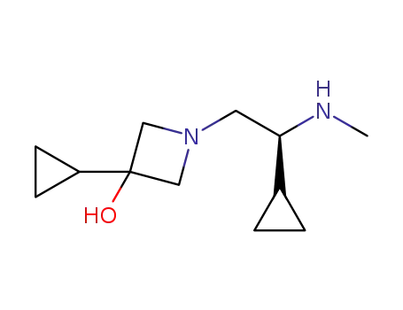 (S)-3-cyclopropyl-1-(2-cyclopropyl-2-(methylamino)ethyl)azetidin-3-ol