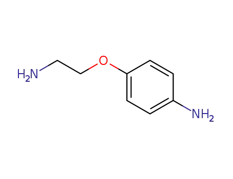 Molecular Structure of 72210-18-5 (4-(2-Amino-ethoxy)-phenylamine)