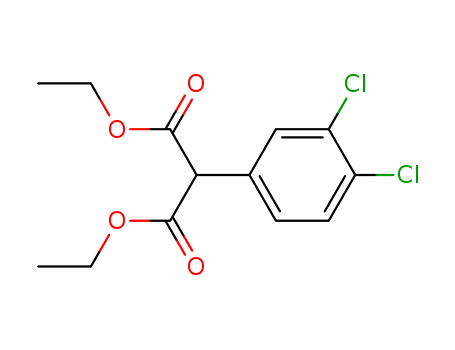 Propanedioic acid,2-(3,4-dichlorophenyl)-, 1,3-diethyl ester