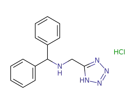 benzhydryl-(1H-tetrazol-5-ylmethyl)amine hydrochloride