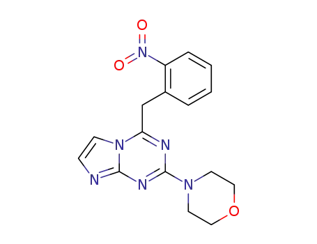 4-(4-(2-nitrobenzyl)imidazo[1,2-a][1,3,5]triazin-2-yl)morpholine