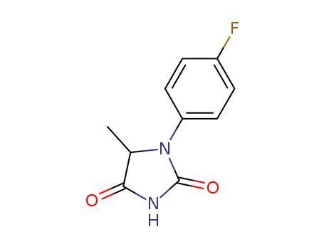 1-(4-FLUOROPHENYL)-5-METHYLIMIDAZOLIDINE-2,4-DIONE