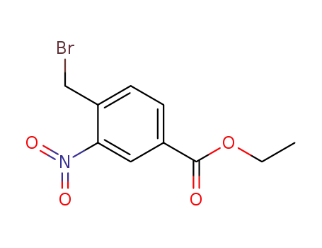 Benzoic acid, 4-(bromomethyl)-3-nitro-, ethyl ester